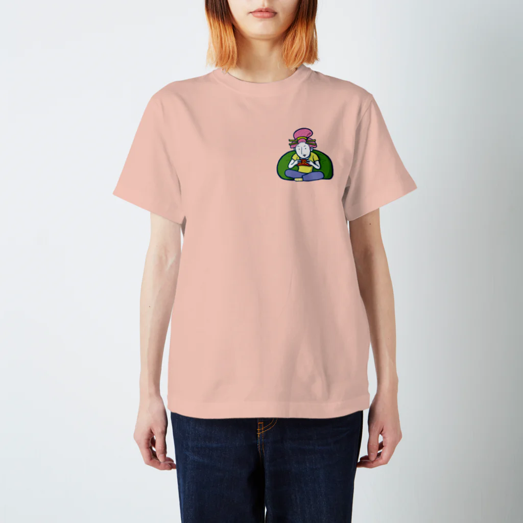 Oedo CollectionのGaming Girl／濃色Ｔシャツ Regular Fit T-Shirt