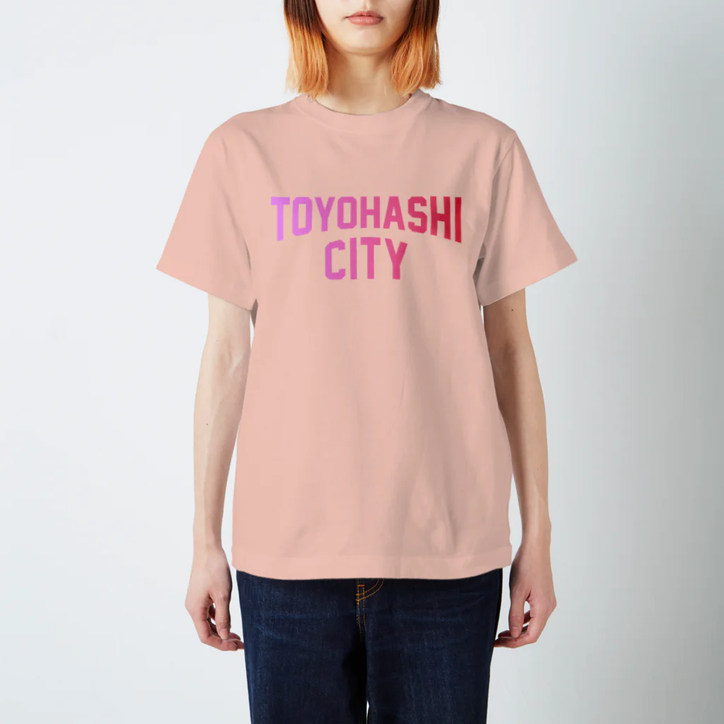 JIMOTO Wear Local Japanの豊橋市 TOYOHASHI CITY スタンダードTシャツ