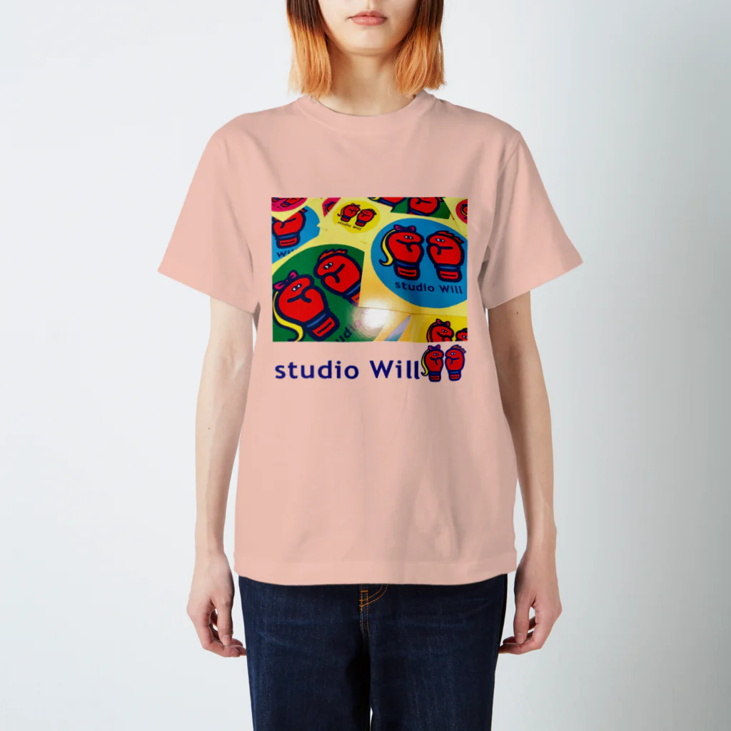 総合格闘技・フィットネス studio Willの studio Will×INGRID カラフルオリジナルTシャツ_A Regular Fit T-Shirt