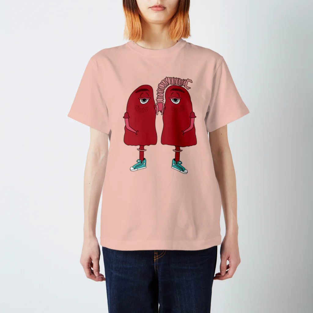 Lung Lung & FriendsのLung Lung スタンダードTシャツ