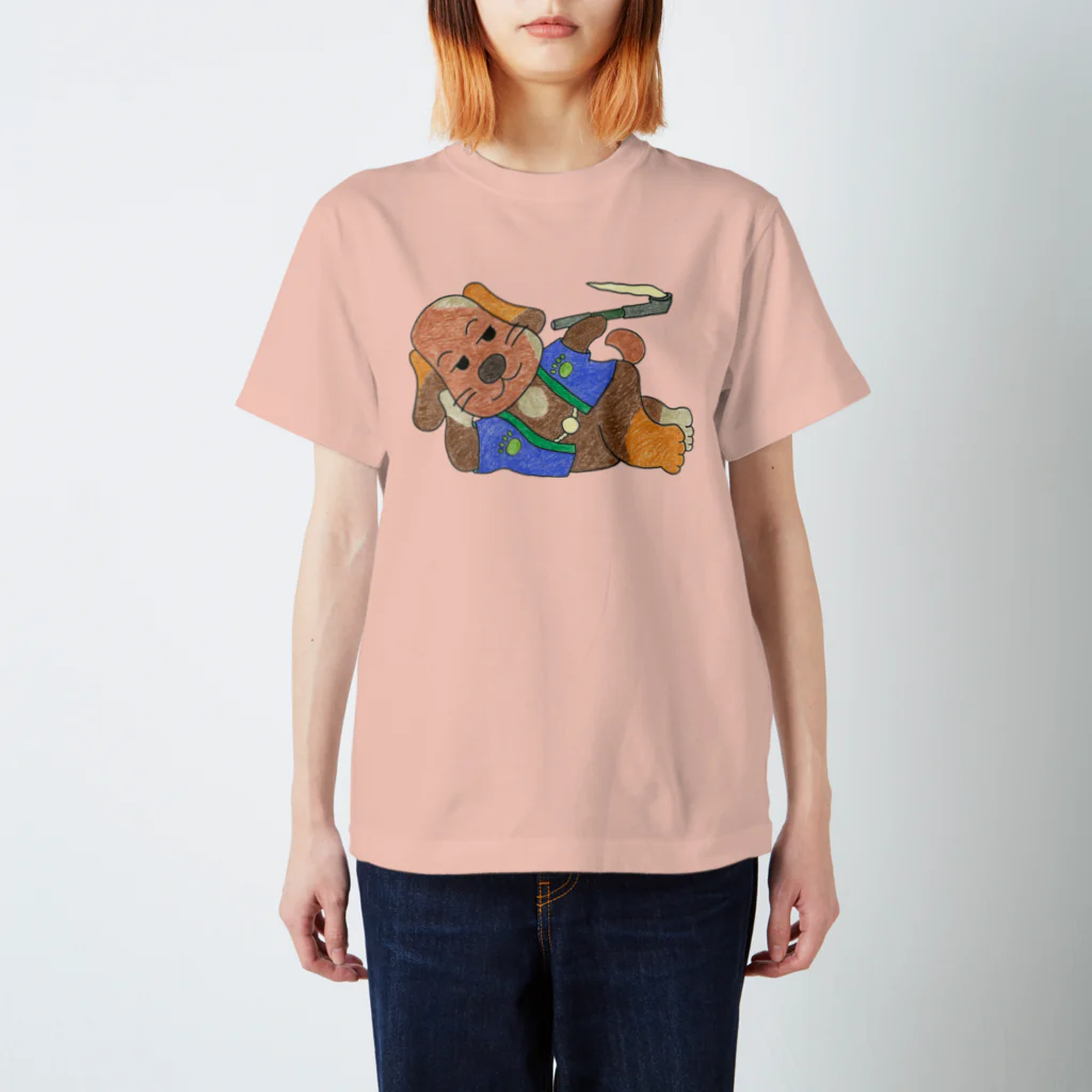 guiguihoriのぐうたら犬 スタンダードTシャツ