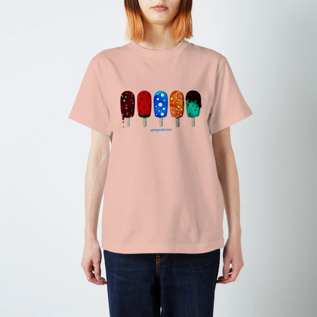 ひのいろ研究室　購買部のpopsicle スタンダードTシャツ