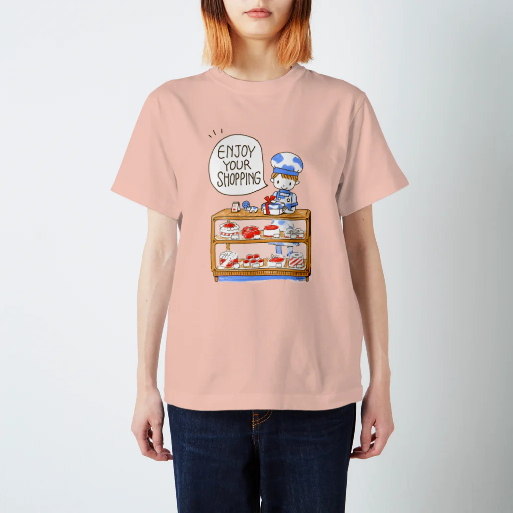 PortemineBooksのNo milk, No sweets スタンダードTシャツ