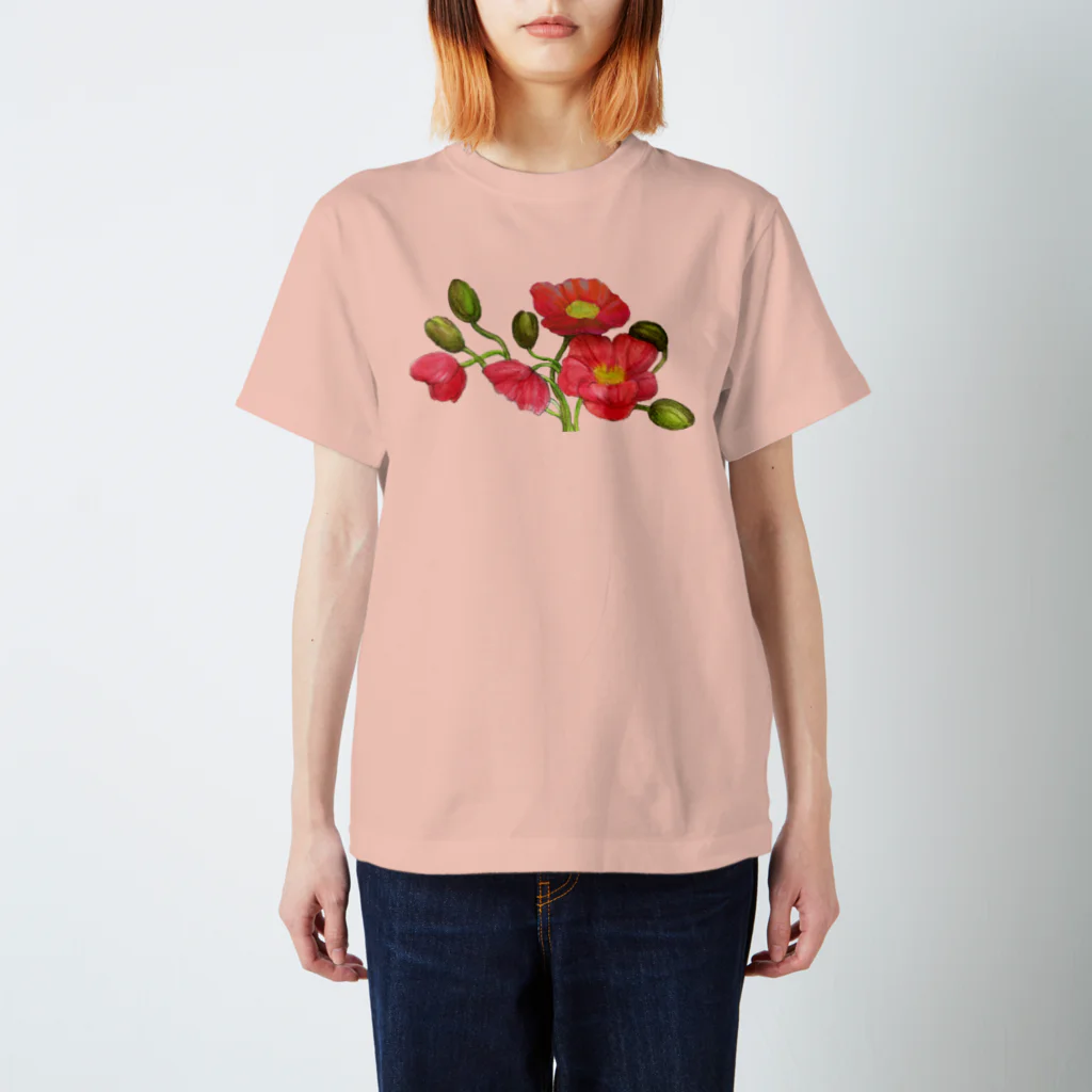 あおちゃん商会のPoppy スタンダードTシャツ