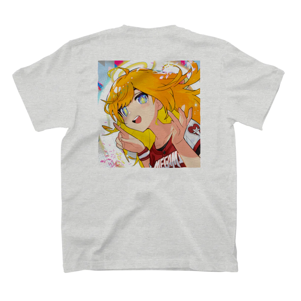 mew's megami marketのMegami #02582 スタンダードTシャツの裏面