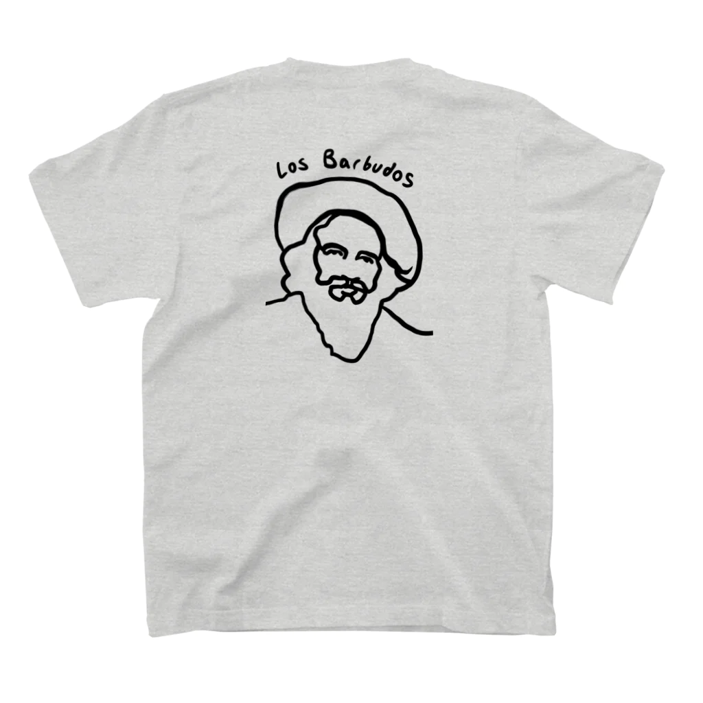 Kengo Salty StudioのLos Barbudos 01 Regular Fit T-Shirtの裏面