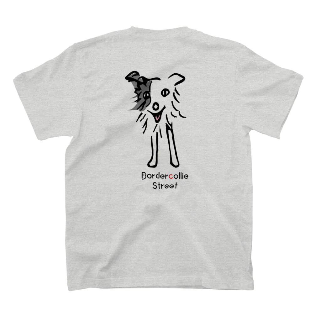 Bordercollie Streetのbcs9999-5 スタンダードTシャツの裏面