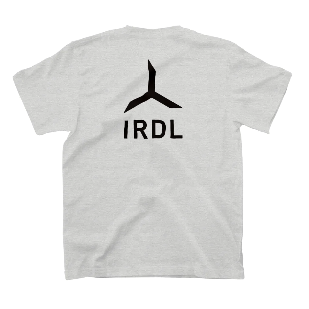 IRDL_shopのIRDL_11 スタンダードTシャツの裏面