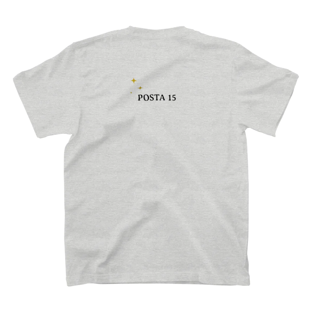 POSTA15の宇宙冒険隊 Regular Fit T-Shirtの裏面