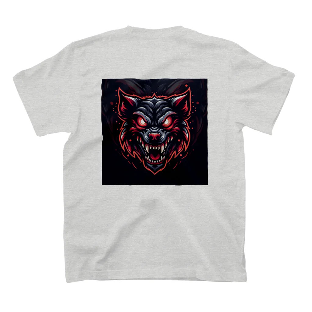 Coal & Co.のBLACK Wolf スタンダードTシャツの裏面