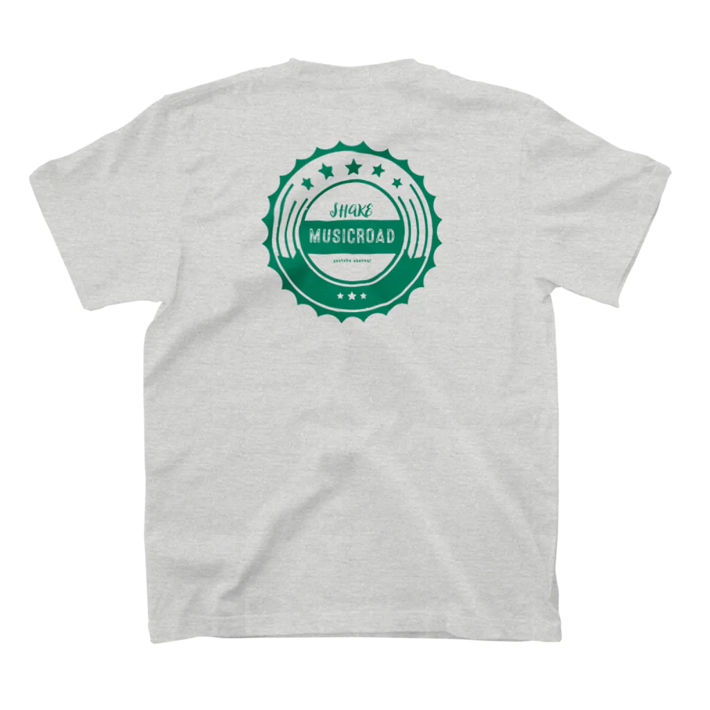 EVENT HOUSE SHAKEのMusic Road スタンダードTシャツの裏面