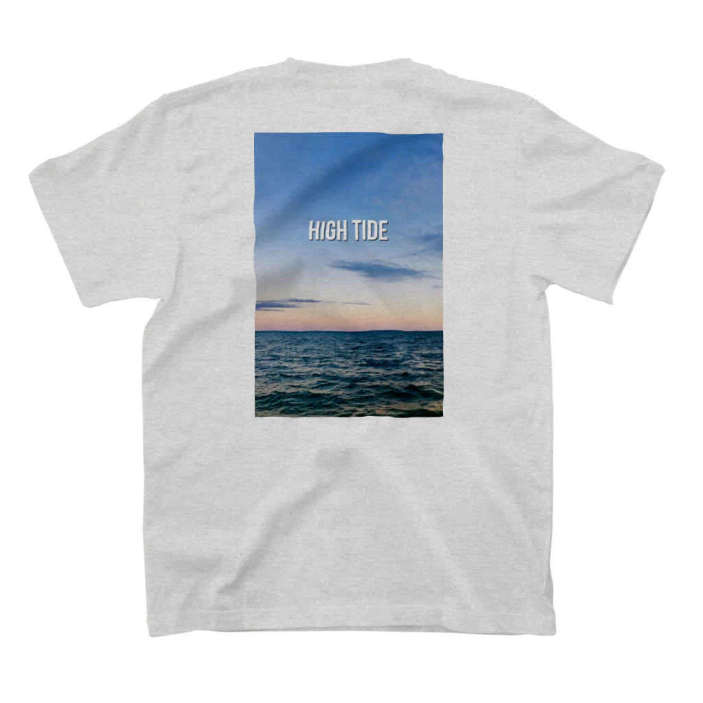 のゆきのしゃしーんのHIGH TIDE バックプリント Regular Fit T-Shirtの裏面