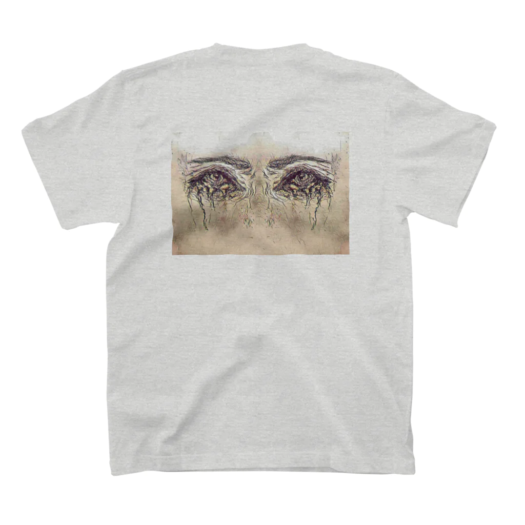 @AyanotagのNatural tears スタンダードTシャツの裏面