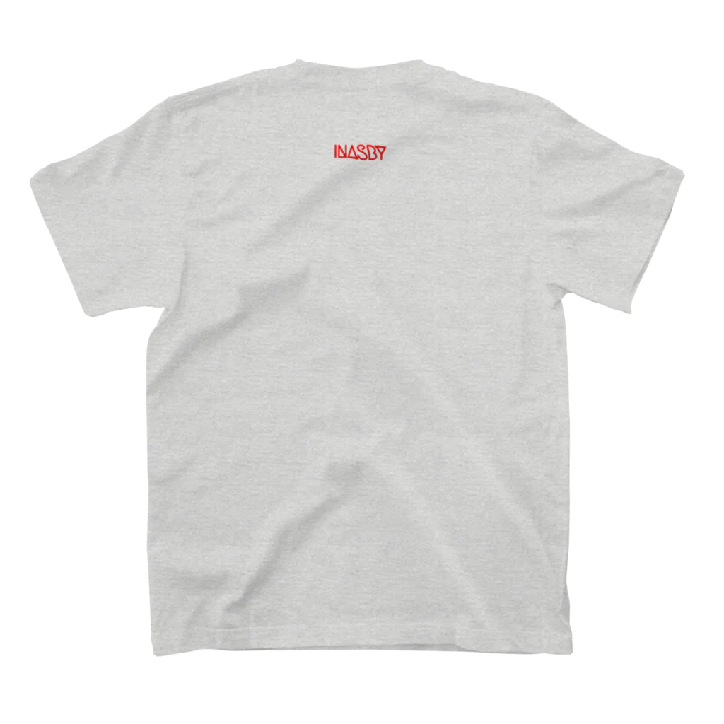 INASBY 髑髏毒郎のヤン車 Regular Fit T-Shirtの裏面