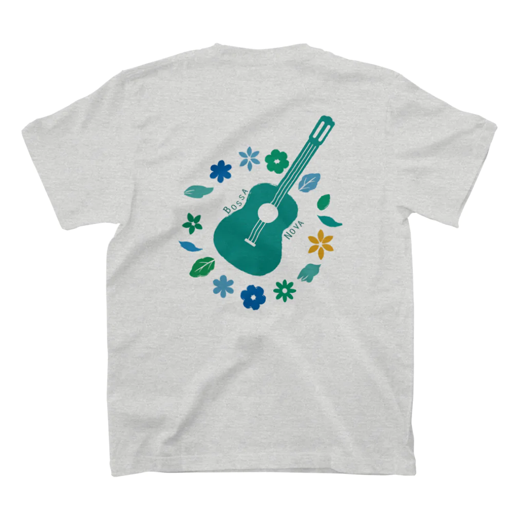 Karen's shopのflower guitar Regular Fit T-Shirtの裏面