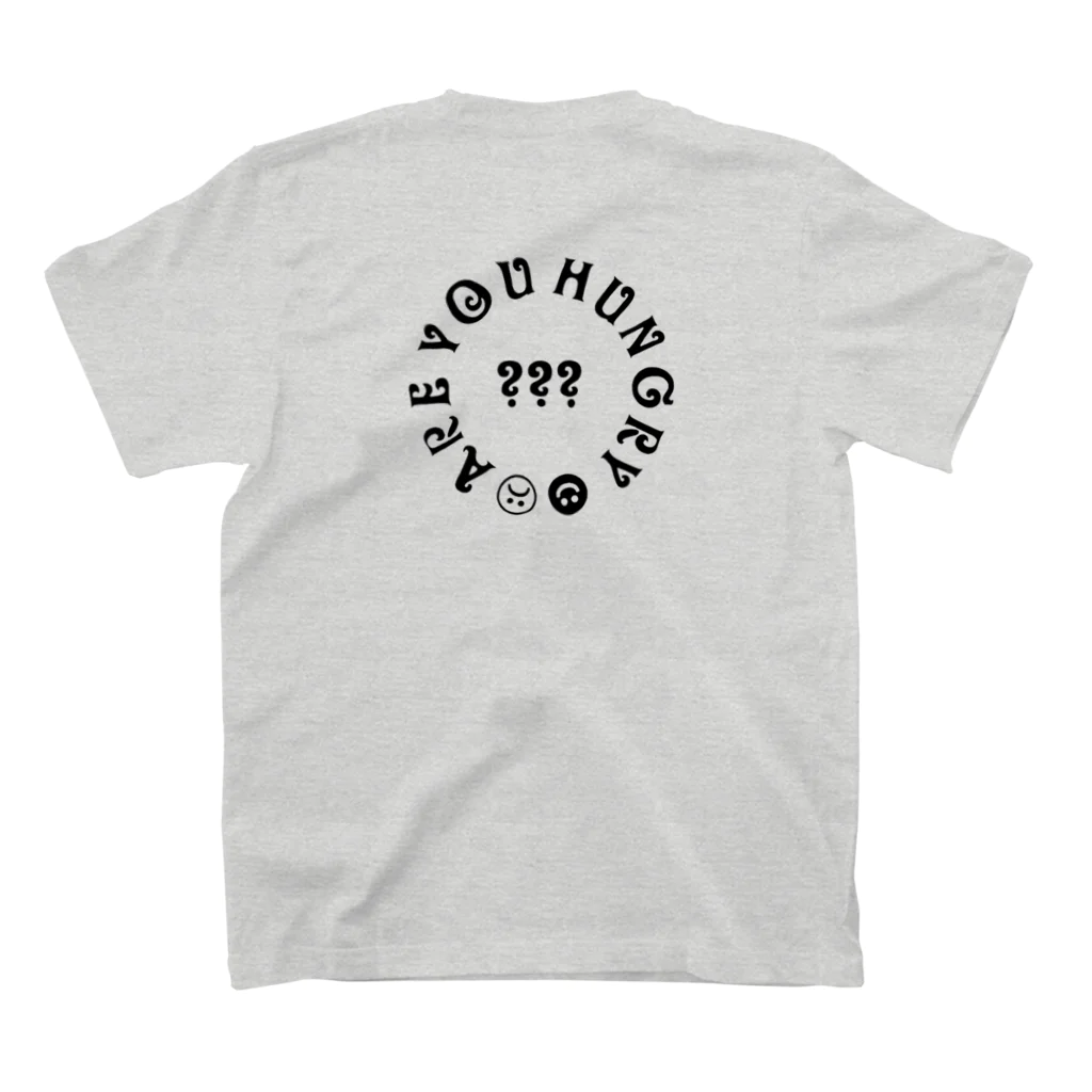 God²agのお腹空いてる？？？ スタンダードTシャツの裏面