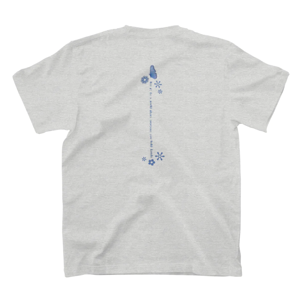 HDIR gathering love のAncestor butterfly (double face) スタンダードTシャツの裏面