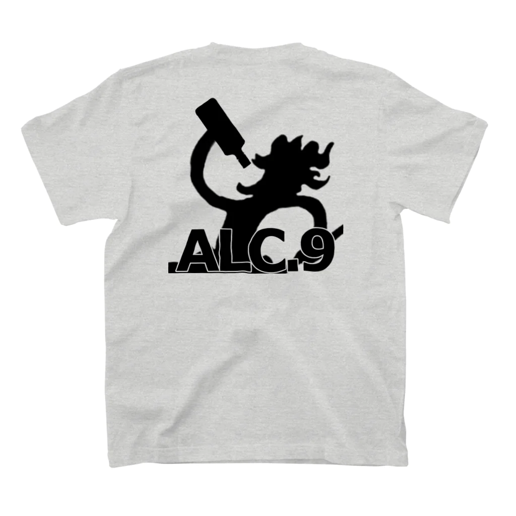 【ALC.9】alcohol nine -196℃のIKKINOMI×Nikka スタンダードTシャツの裏面