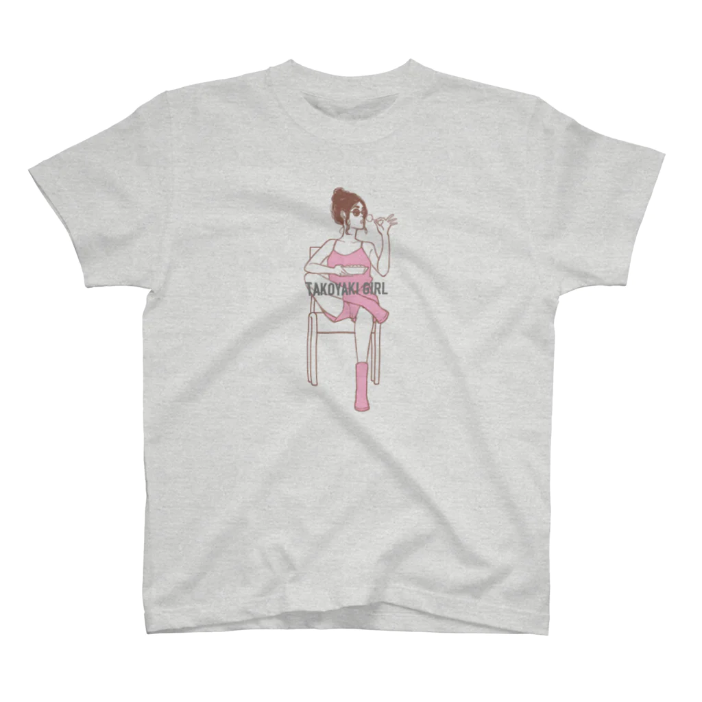 KAWAKAMI DAISHIROUのTAKOYAKI GIRLちゃんⅠ スタンダードTシャツ