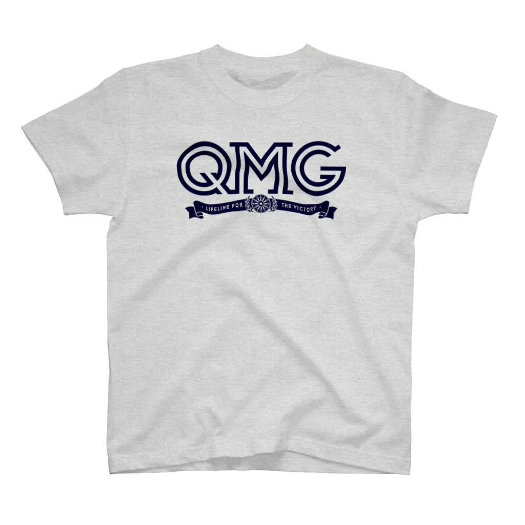 PHLOGISTON-76 SHOPのQMG 02 (navy) スタンダードTシャツ