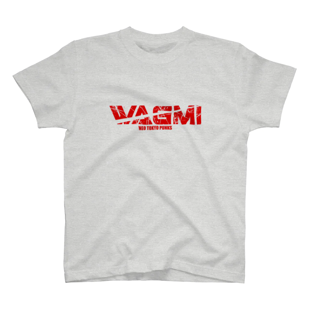 GUILD-WAGMI_from_NTPのWAGMI Item bigrogo-red スタンダードTシャツ