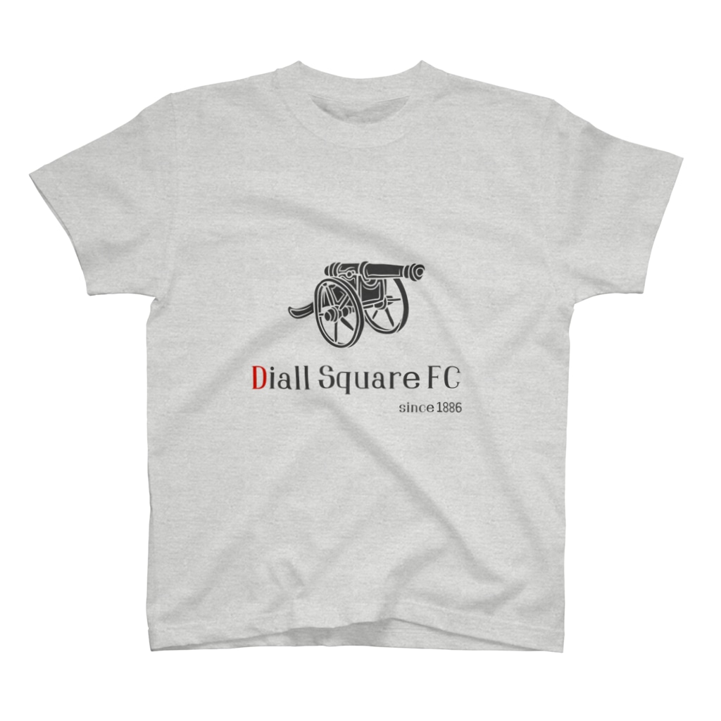 Design UKのダイアルスクエアFC (クラシックロゴ風) Regular Fit T-Shirt