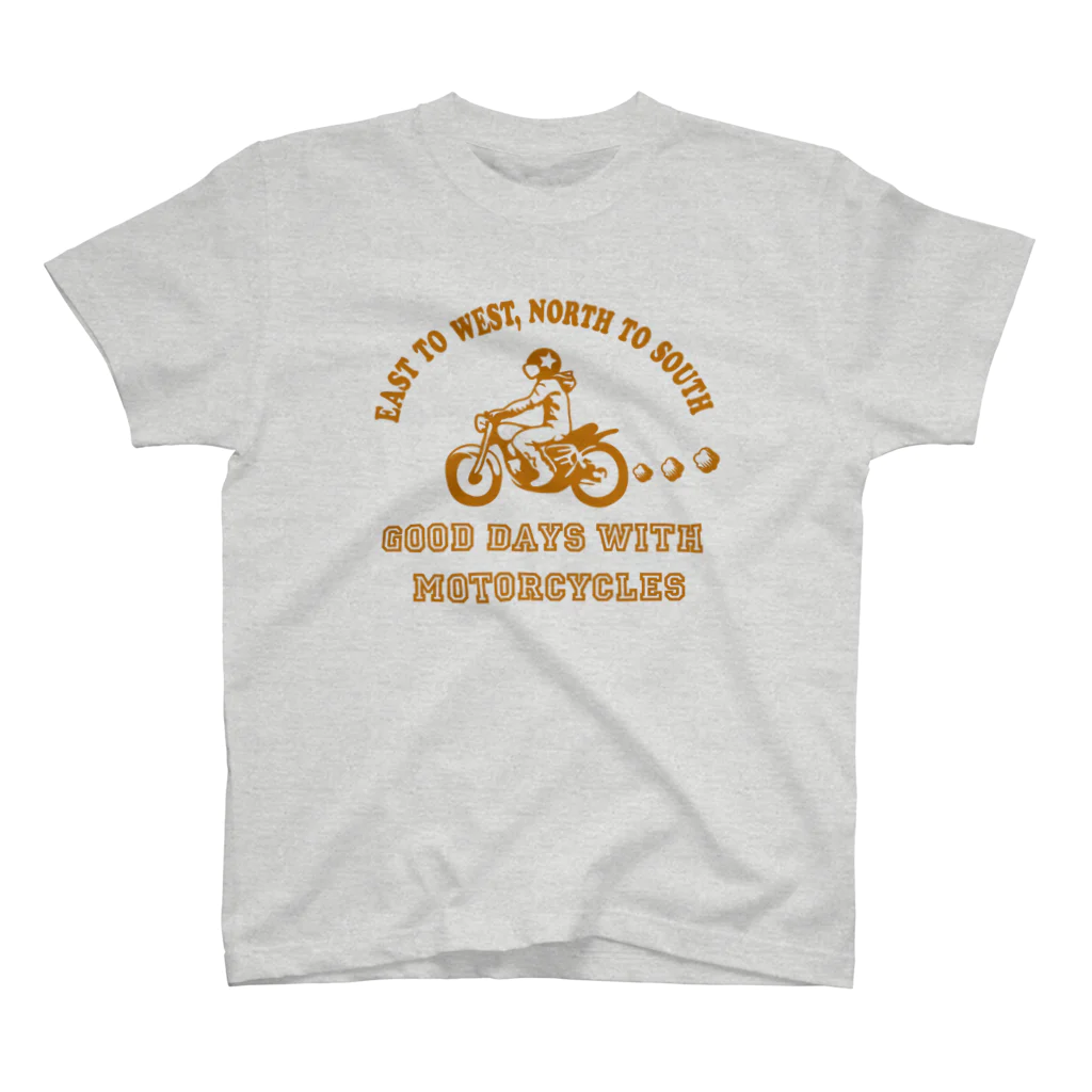 キッズモード某のバイク日和(イエロー) スタンダードTシャツ