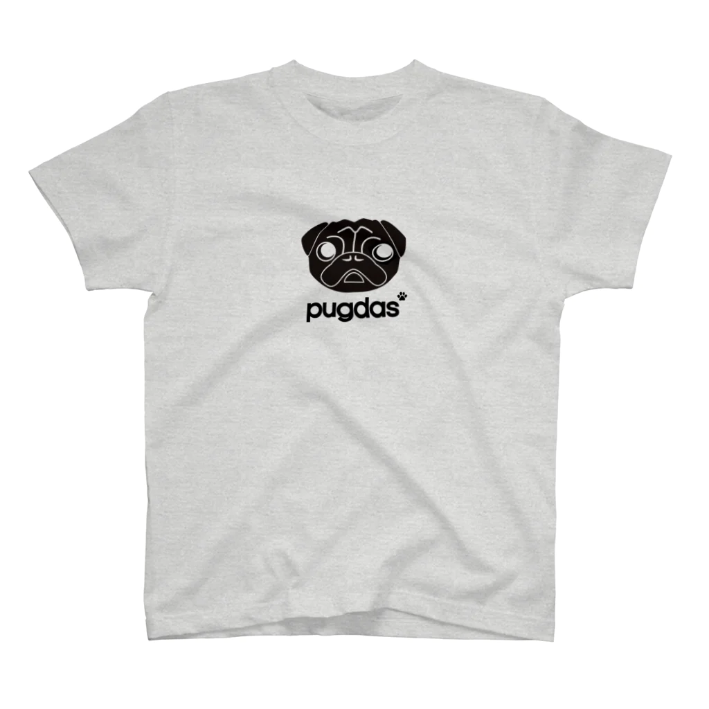 MAXizmのPUGDAS　Tシャツ（ブラック） スタンダードTシャツ