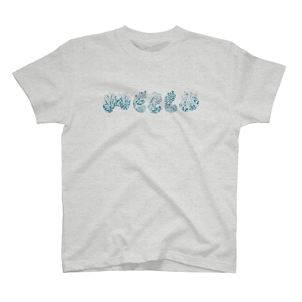 TOMOS martのHELLO wild grasses Regular Fit T-Shirt