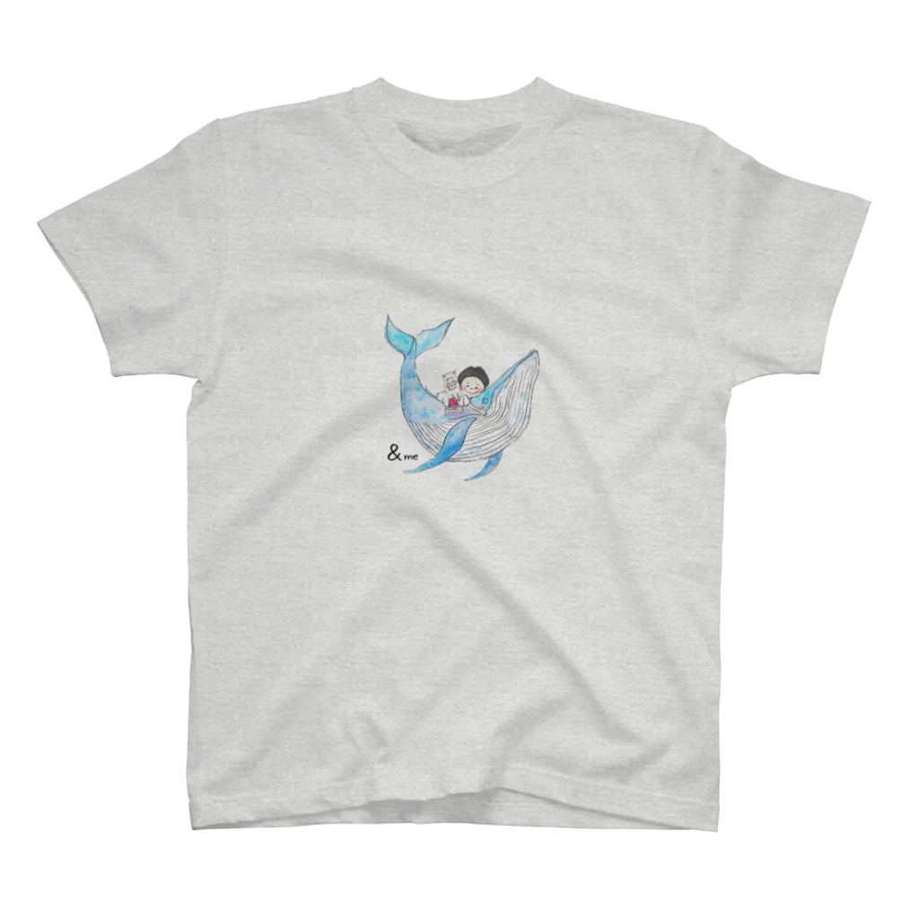 Okatonの【Whale】&me Regular Fit T-Shirt