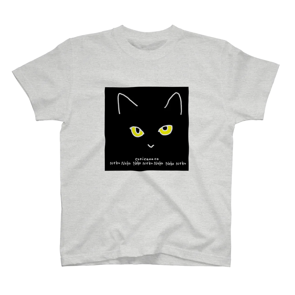 kurikanocoromothiのくろねこくりかのこ スタンダードTシャツ