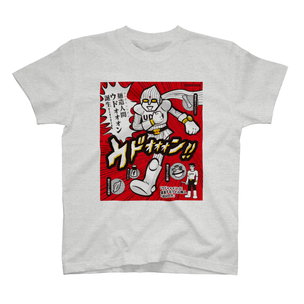 OKP26shopの麺造人間ウドォォォン Regular Fit T-Shirt