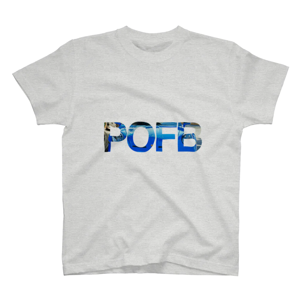 POFBのPOFB シャークブルー Regular Fit T-Shirt