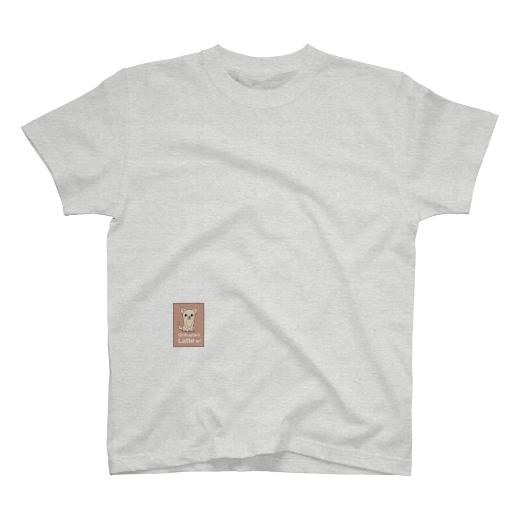 Bordercollie StreetのCh-Latte-1 Regular Fit T-Shirt