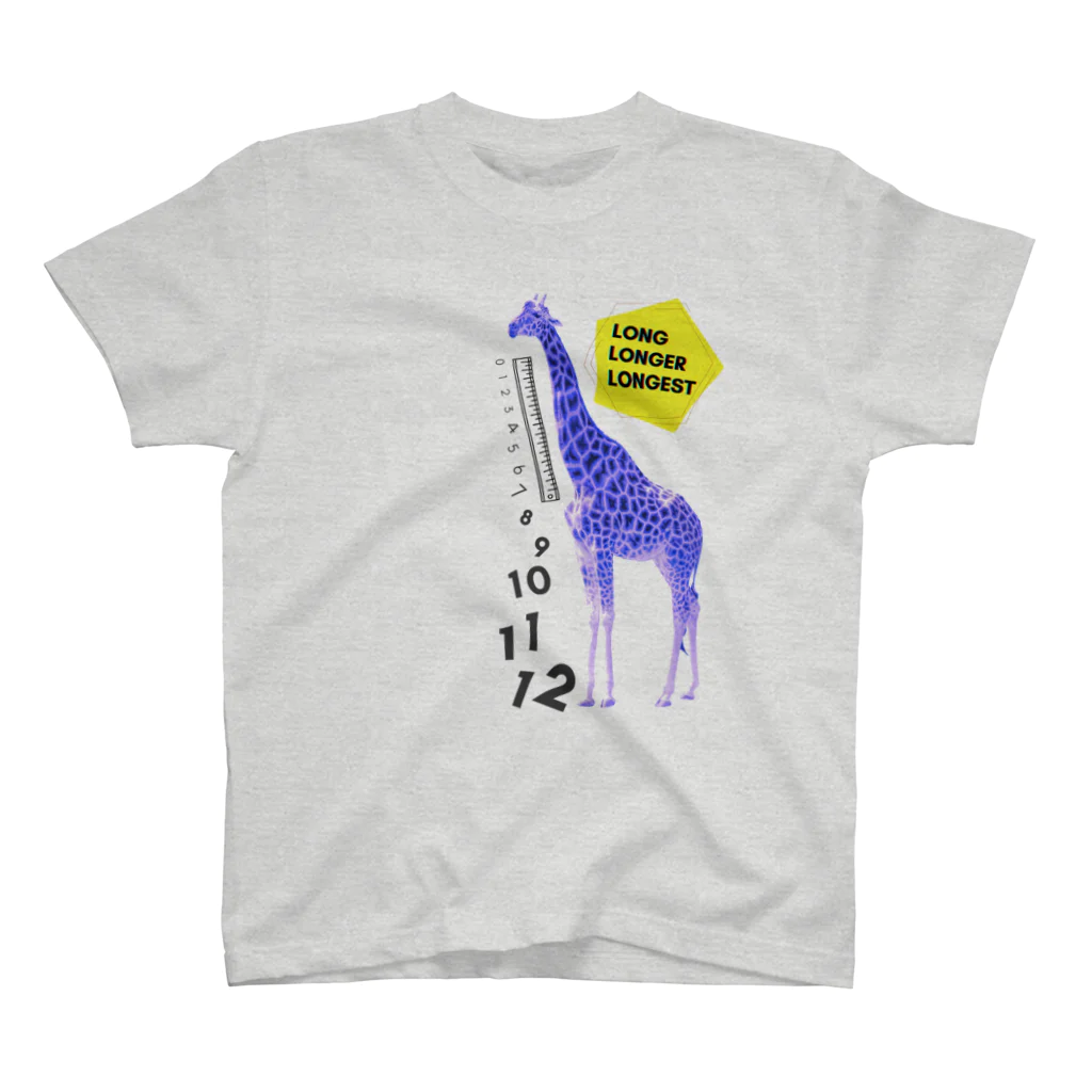 insparation｡   --- ｲﾝｽﾋﾟﾚｰｼｮﾝ｡のLONG LONGER LONGEST スタンダードTシャツ