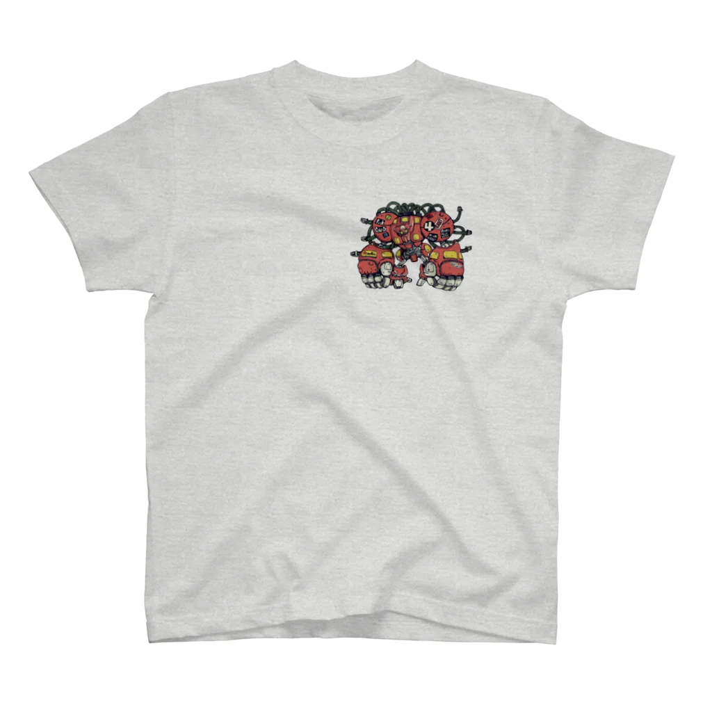 kickabout shopのロボット　ZE スタンダードTシャツ