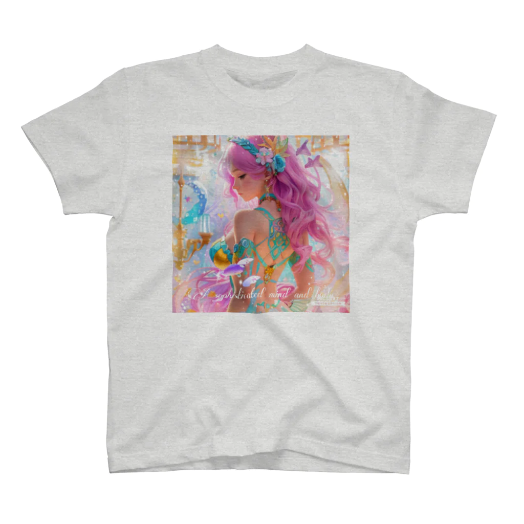 💖宇宙整体♪🌈♪こころからだチャンネル♪💖のA sophisticated mind and body スタンダードTシャツ