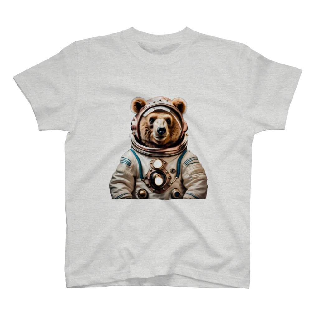 POSTA15の宇宙冒険隊　クマのオリバー スタンダードTシャツ