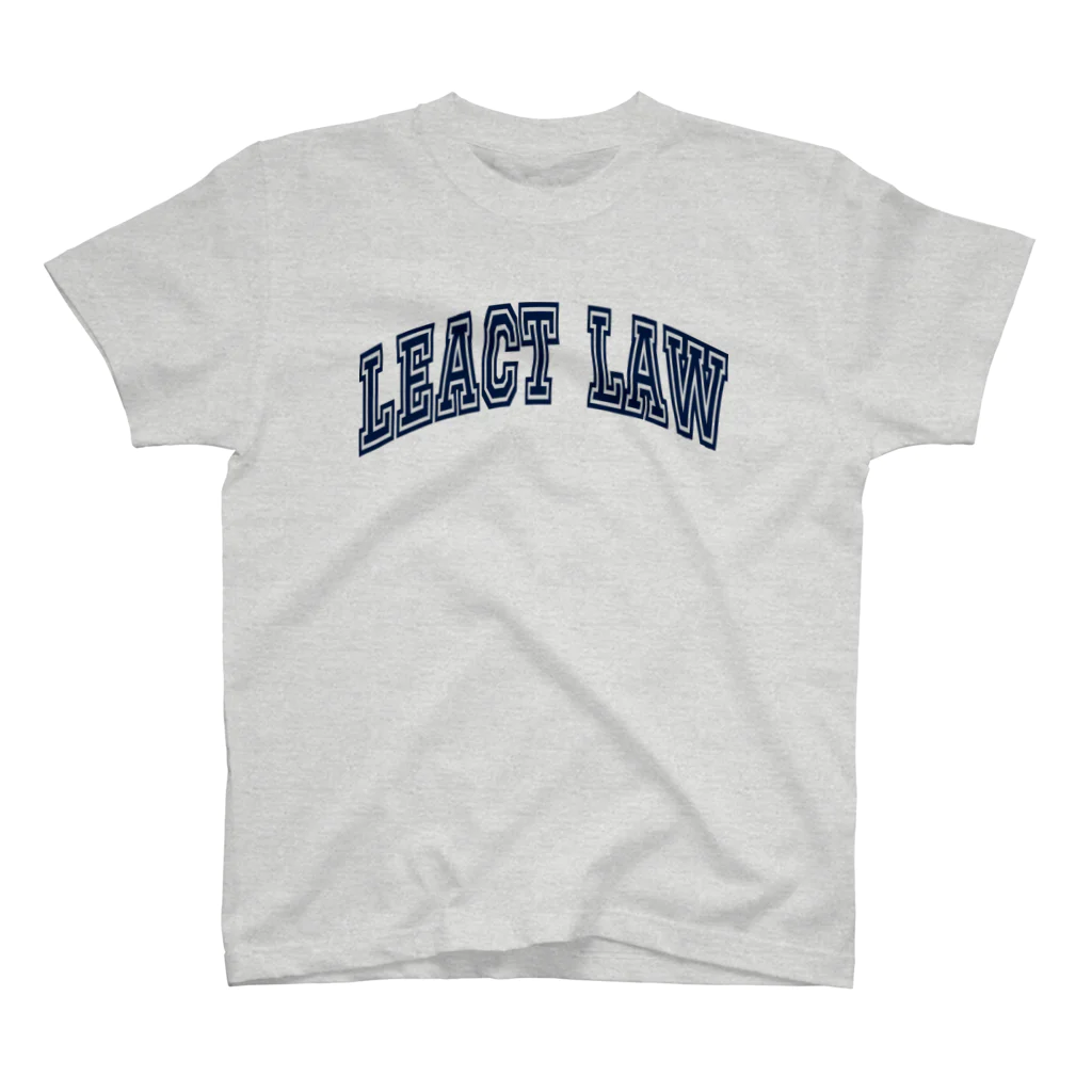 LEACTのLEACTカレッジロゴ スタンダードTシャツ