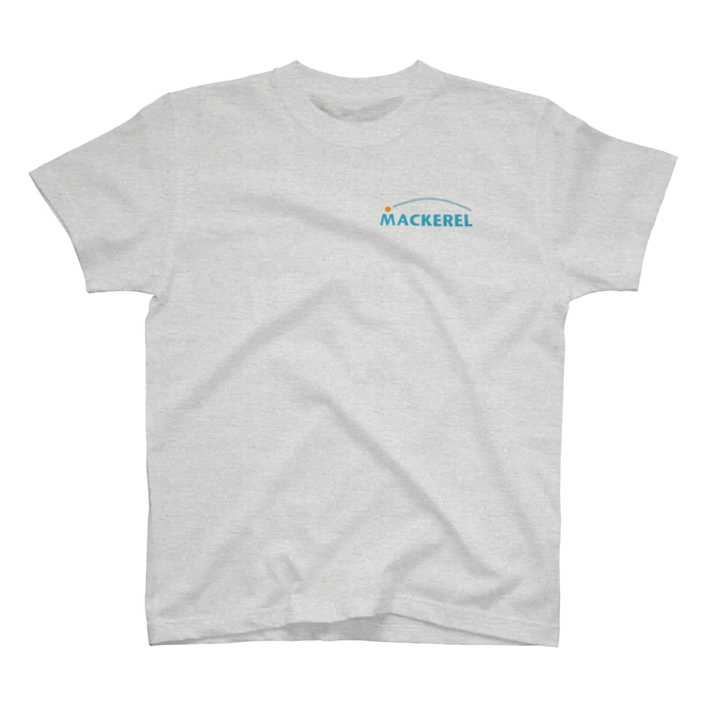 MACKEREL WATER POLOのMACKEREL（シンプルロゴ）片面プリント小 Regular Fit T-Shirt