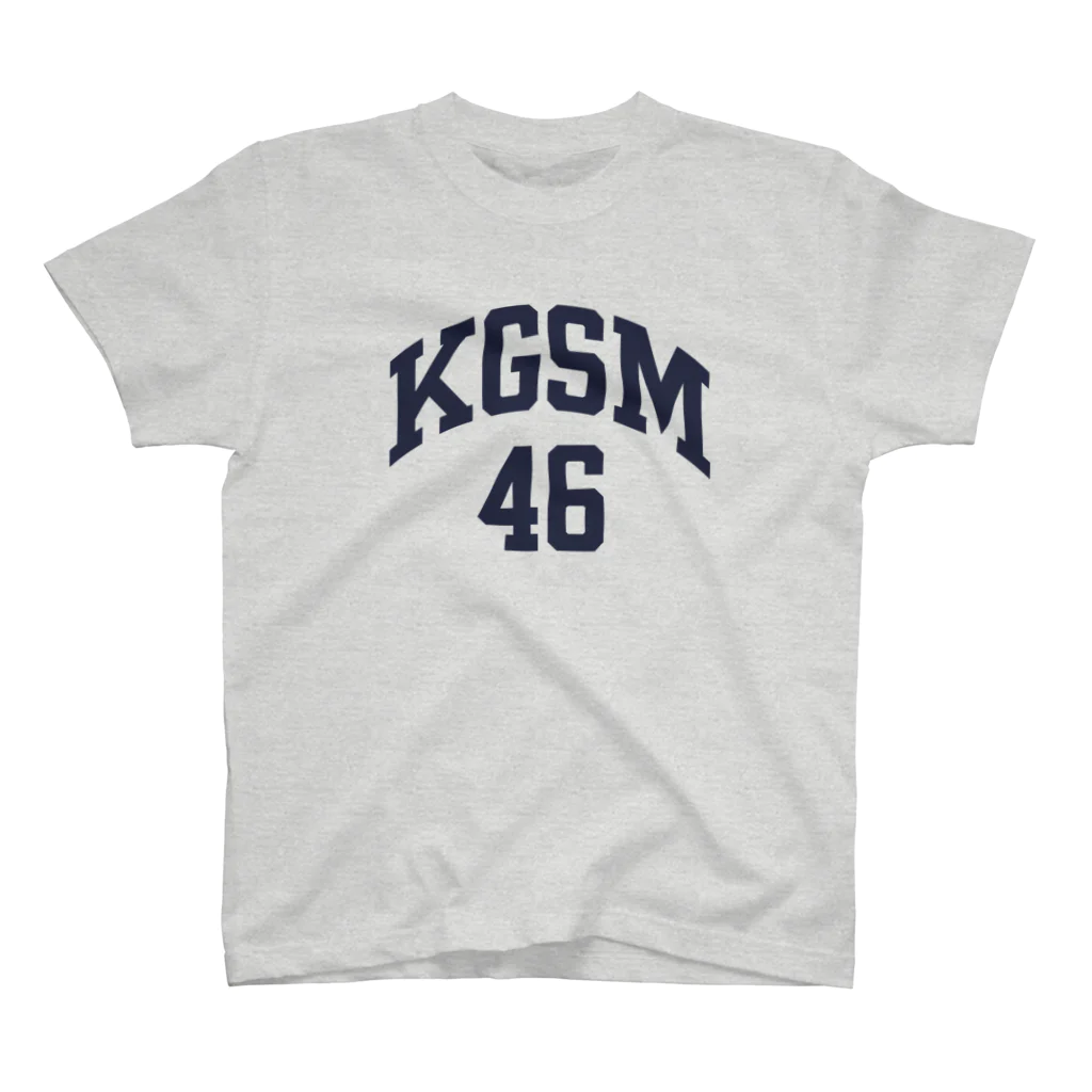 エルデザインプラス@鹿児島のデザイン事務所のKGSM（鹿児島）navy blue スタンダードTシャツ