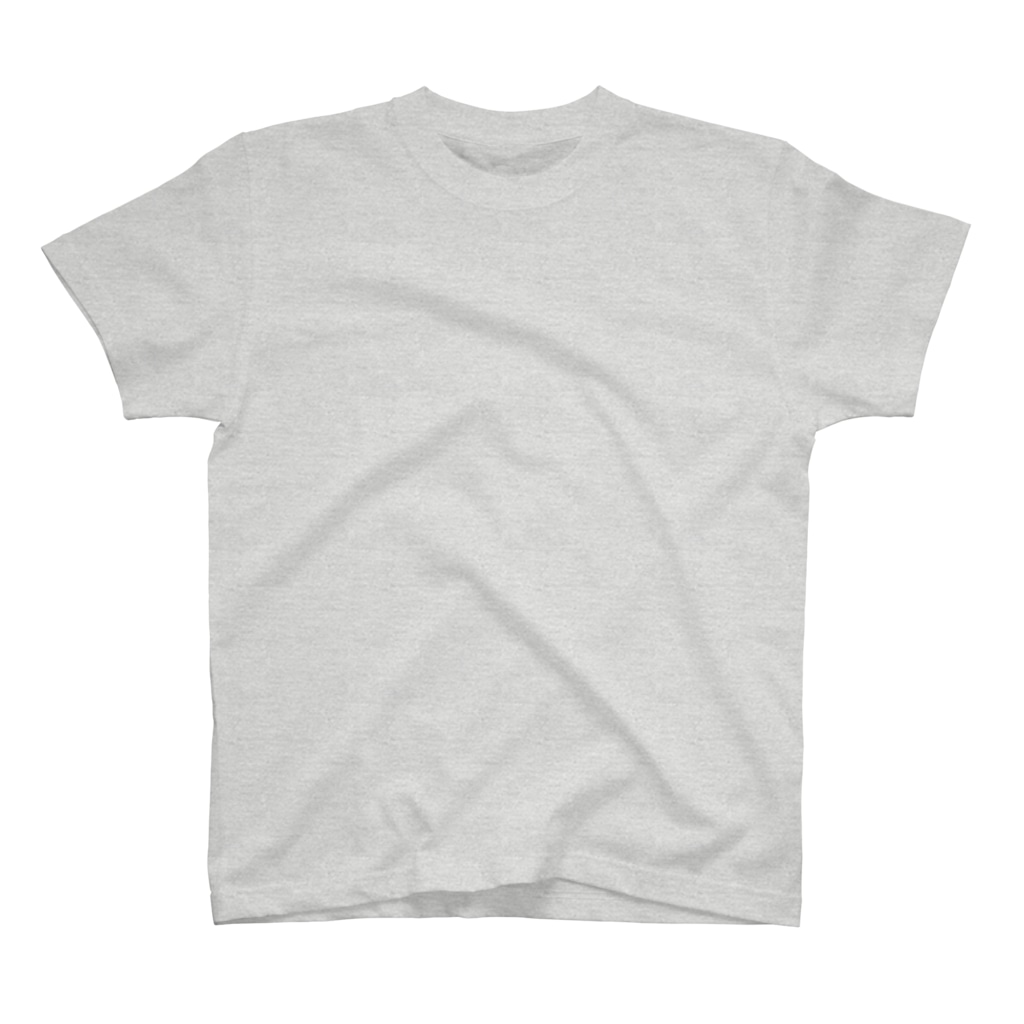 すとろべりーガムFactoryの【バックプリントver.】 ネコ 視力検査 アンモニャイト Regular Fit T-Shirt