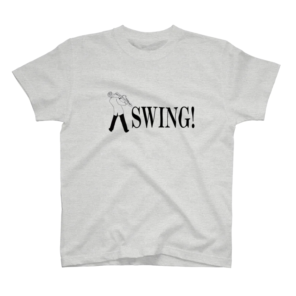 powerhittarのSWING! スタンダードTシャツ