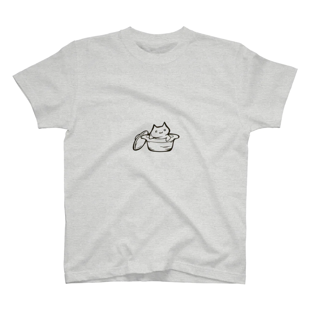 あぐのむなしいねこ（鍋） Regular Fit T-Shirt