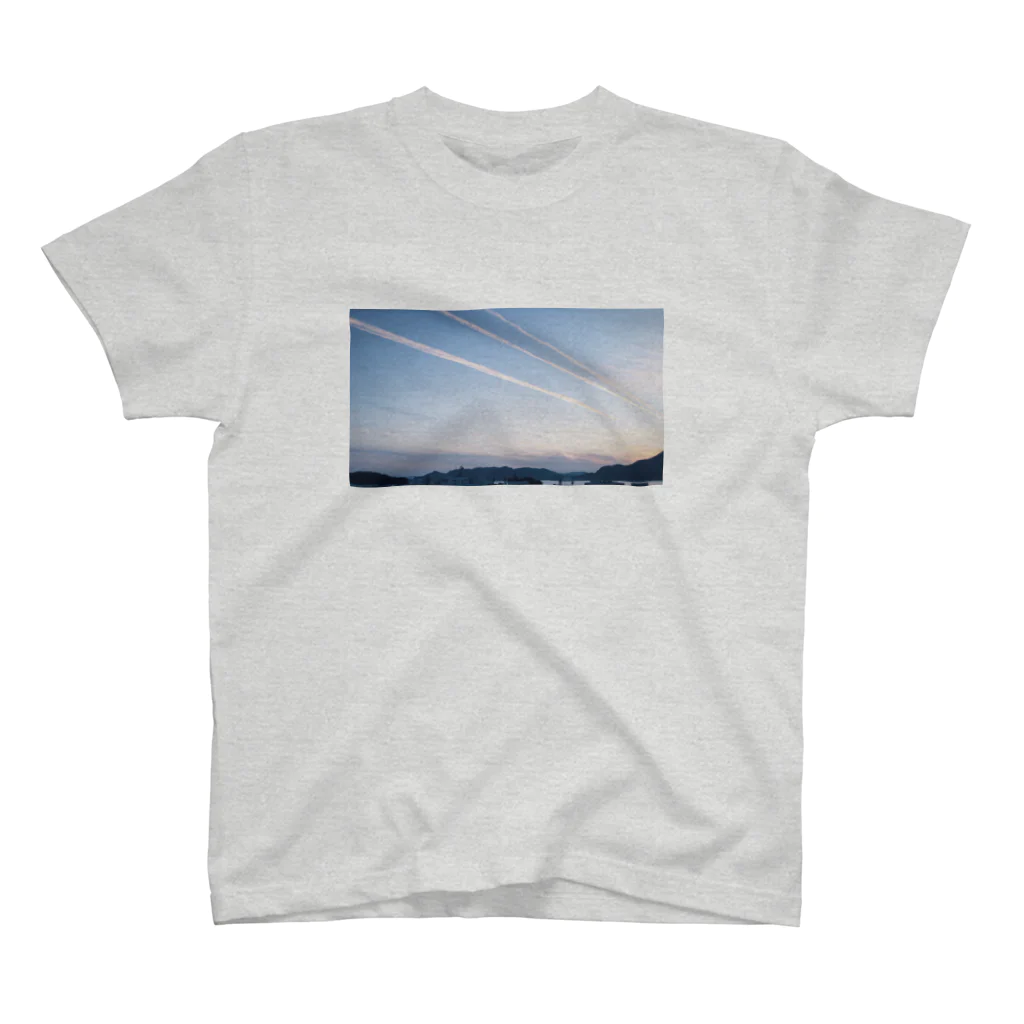 _pain_のヒコーキ雲 スタンダードTシャツ