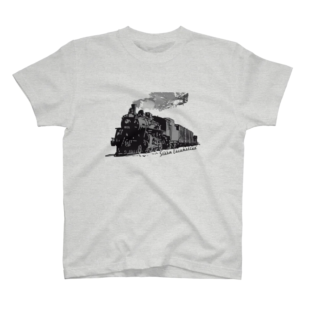 山中屋のSteam Locomotive ー機関車ー Regular Fit T-Shirt
