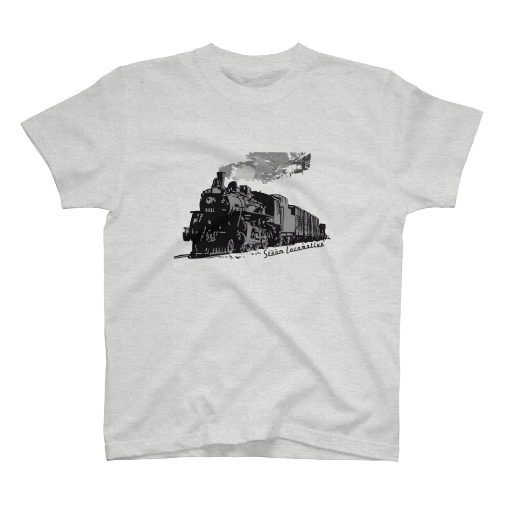 山中屋のSteam Locomotive ー機関車ー スタンダードTシャツ