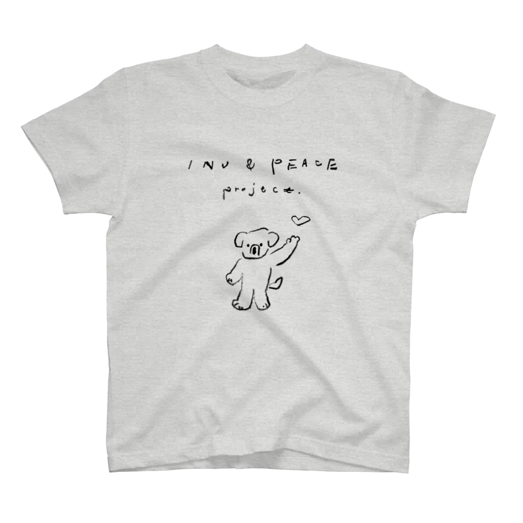 ののやさんのINU & PEACE スタンダードTシャツ