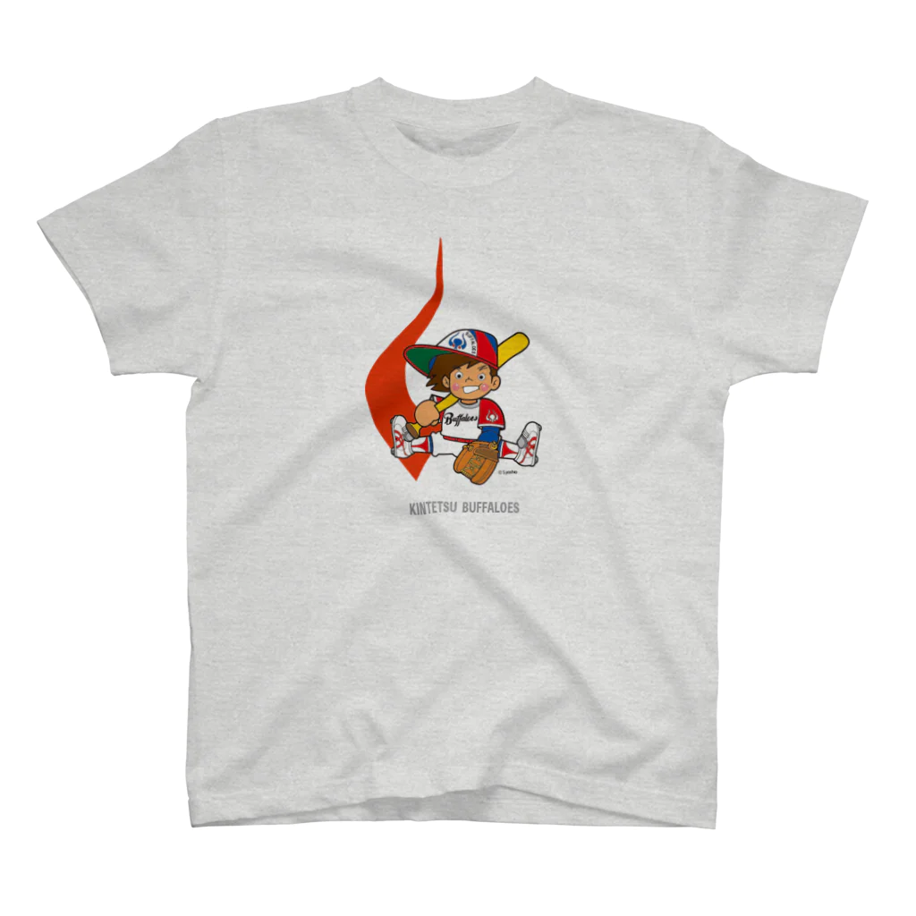 バッファ君  goods【近鉄バファローズ／1976-1996】の★作者が一番好きなバファ君 “新”ポーズです。(赤角） Regular Fit T-Shirt