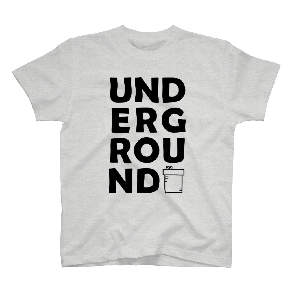 StudioチャカののUNDERGROUND スタンダードTシャツ